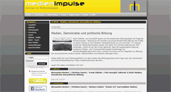 Desktop Screenshot of medienimpulse.at